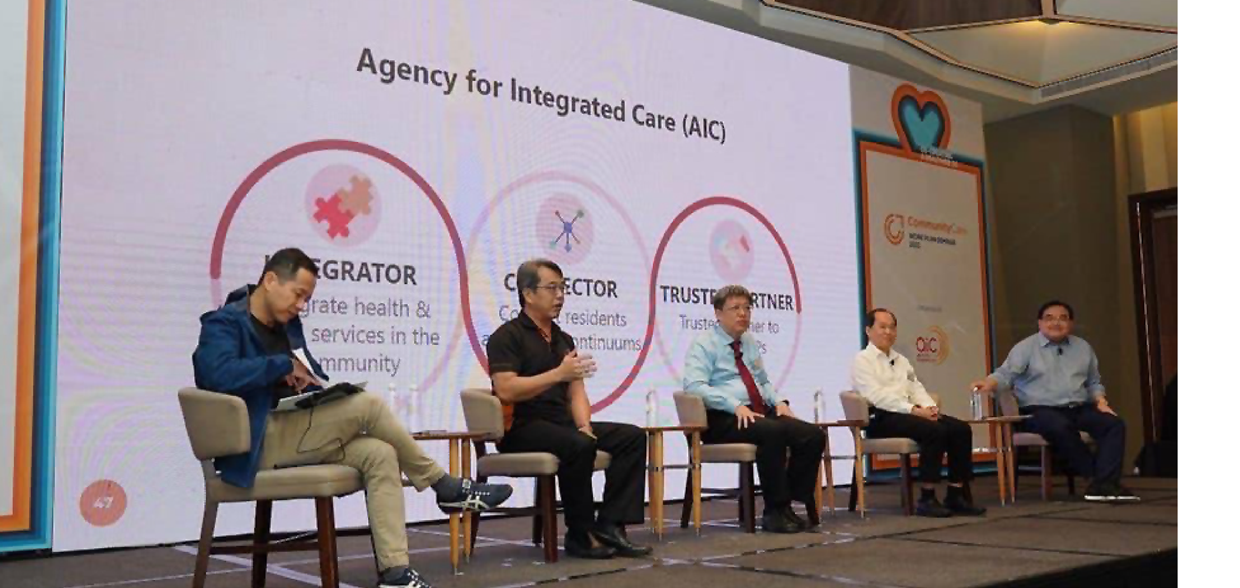 Panel discussion on "Collaborating with Healthcare Clusters for a Stronger Community Care"